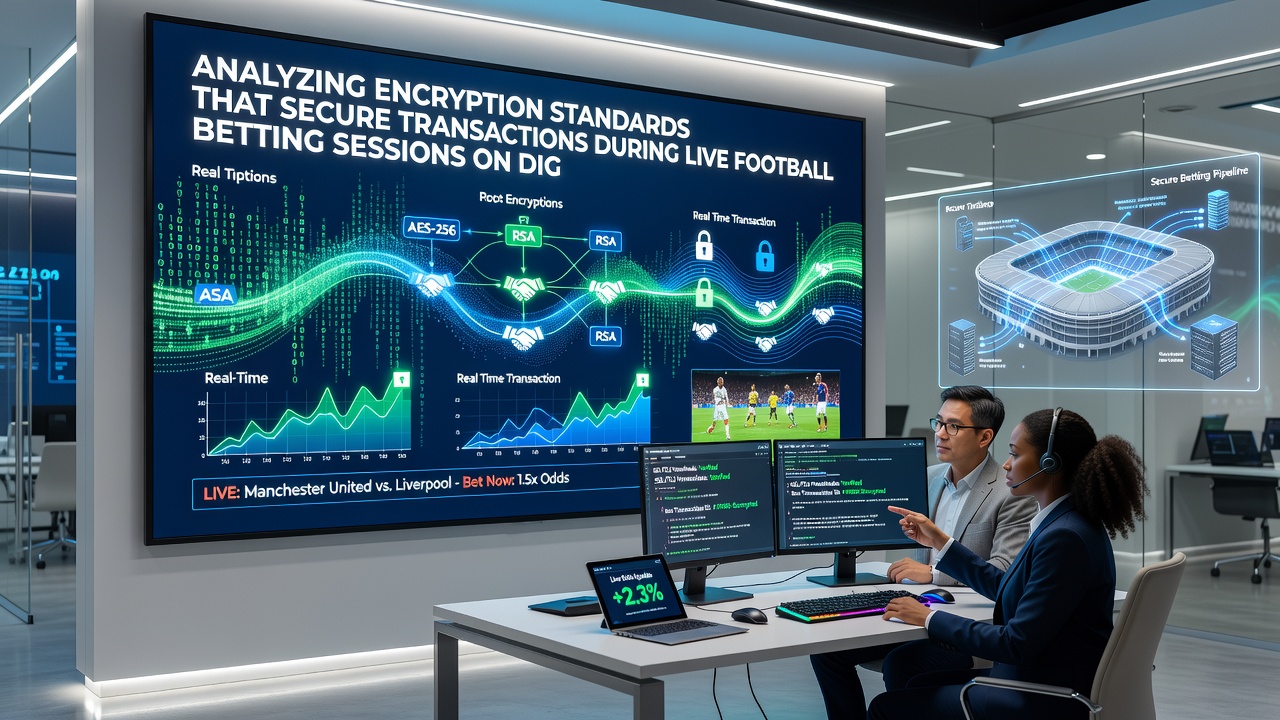Real-time encryption layers active during football betting sessions