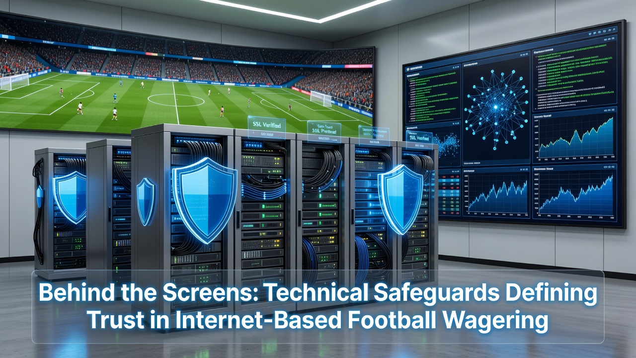 Dashboard view of AI monitoring systems tracking betting patterns for fraud detection in football wagering