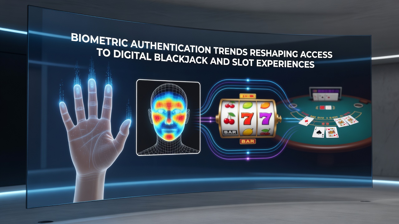 Player using fingerprint scan on mobile for online slot access