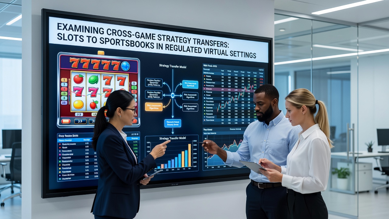 Data visualization comparing user behavior patterns between slot sessions and sportsbook wagers on regulated platforms